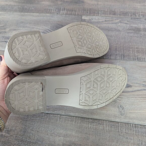 ABEO Women's Capital Clog Platform Orthotic Versatile Comfort Leather Tan 11 - Picture 9 of 10